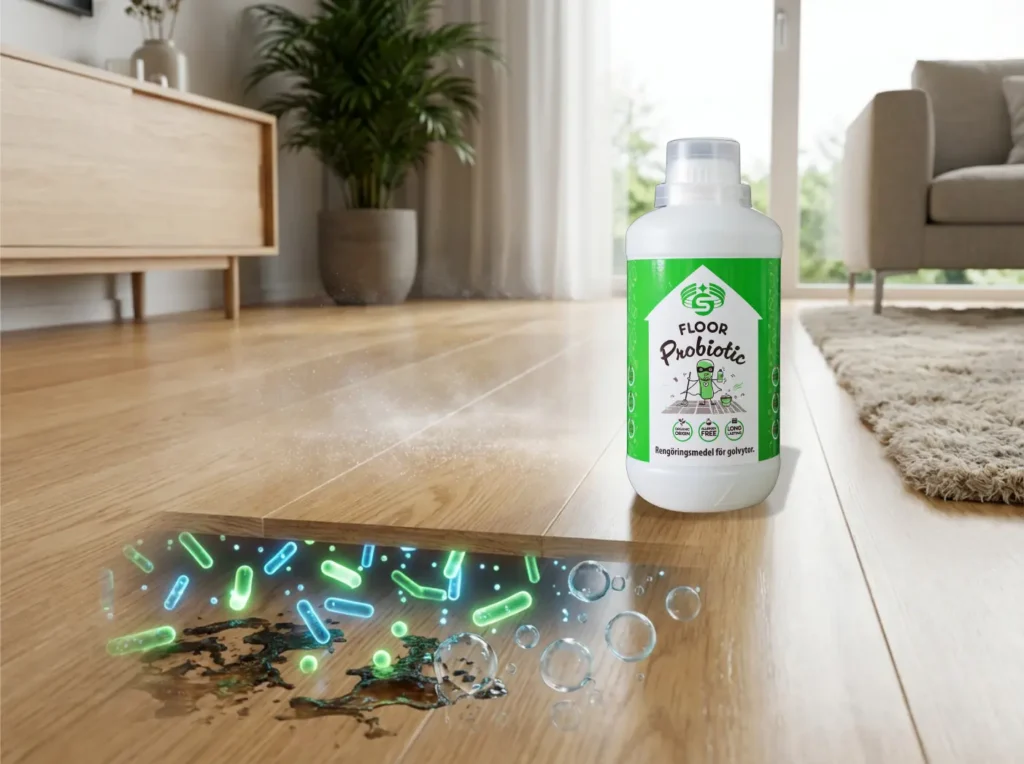 Rent eller säkert? Varför starka kemikalier inte hör hemma på golvet