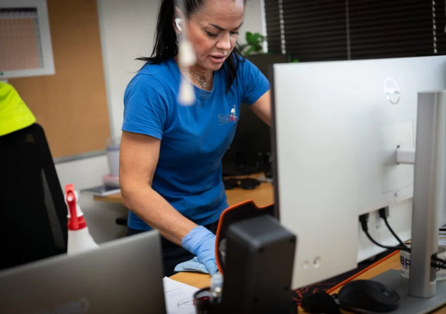 Hemligheterna bakom en skinande arbetsplats